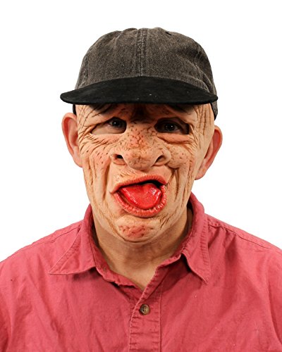 Zagone Studios Funny Uncle (Old Drunk Man) Mask Tan #TOP13