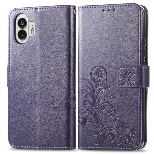 Étui pour Nothing Phone 2 König Design violet avec support