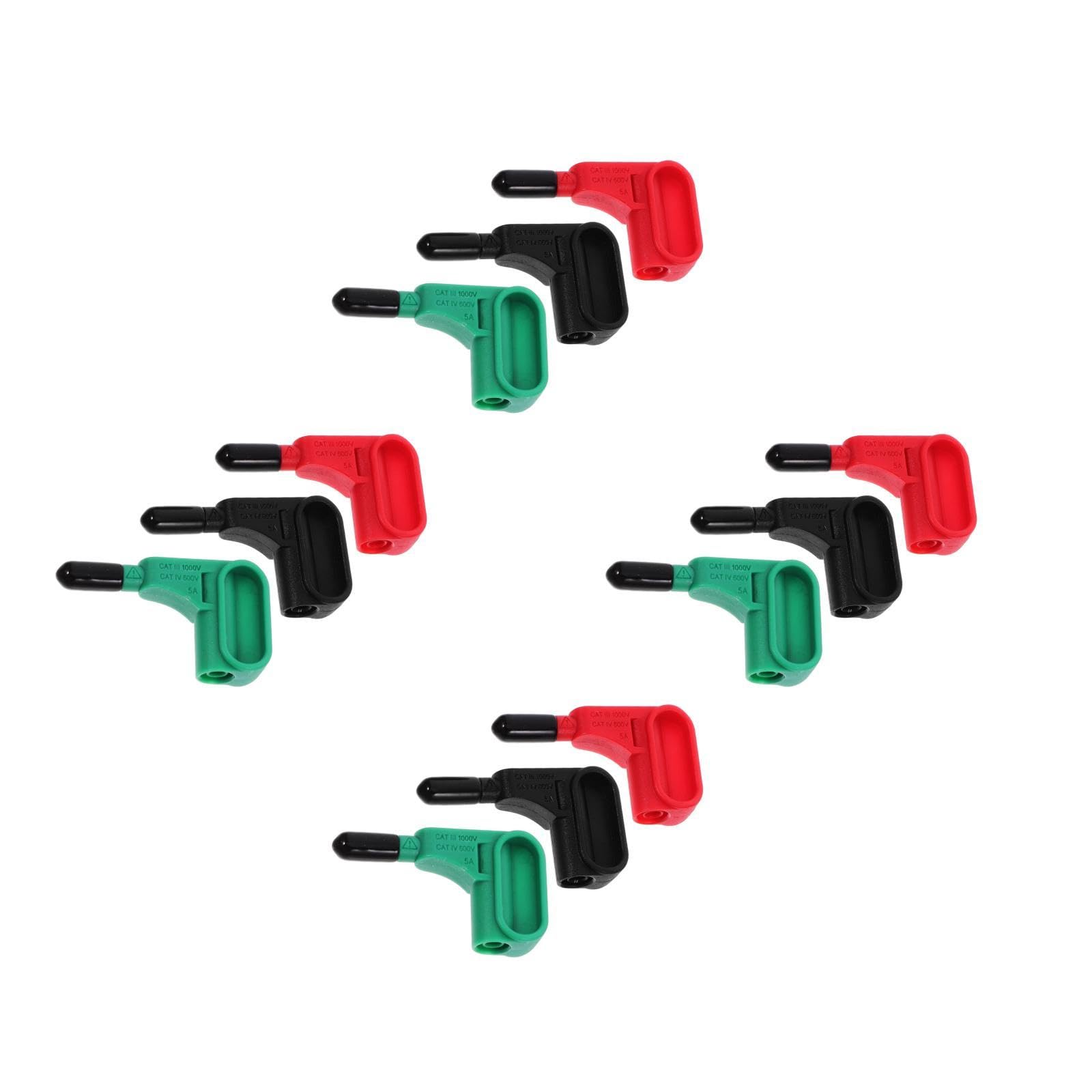 SHINEOFI Práctica Sonda Magnética Análisis De Imanes Accesorio Indispensable Para El Multímetro Cable Sondas De Prueba Magnéticas Pequeña Sonda Práctica Sonda Pequeña 3 Piezas X 4