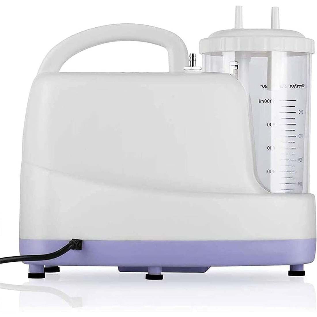 Pompa elettrica di aspirazione del muco per anziani e bambini, dispositivo portatile per la rimozione del catarro con contenitore da 1000 cc per la cura della casa