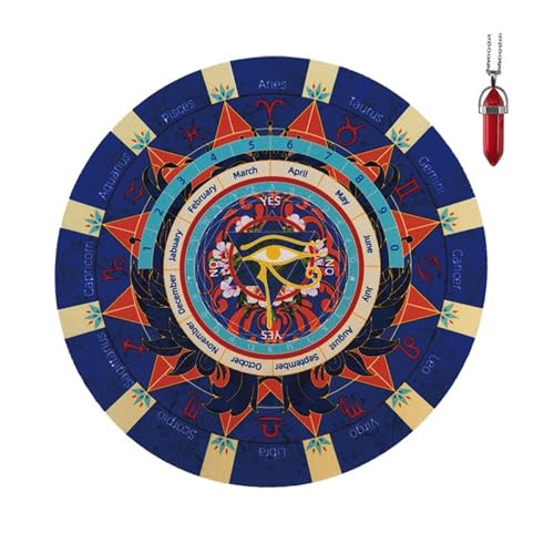 エソテリクス占星術振り子マットダウジングペンドゥルム星アライメントエネルギー偏見のためのゴム製ディバイネーションアクセサリー