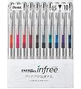 Amazon.co.jp: ぺんてる ボールペン ゲルインキ エナージェル イン