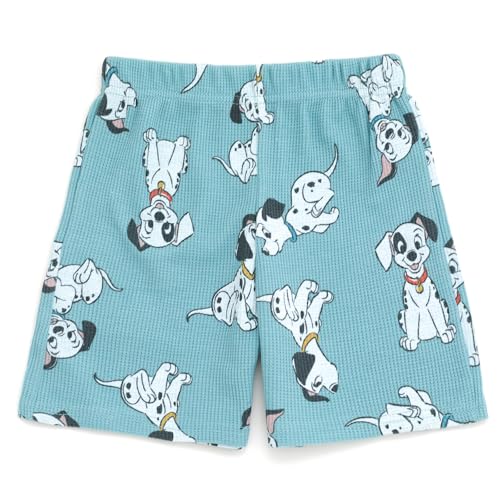 Image of Disney Boys' 2-Piece Tee and Shorts Set for Baby & Kids | Elastic Waistband Shorts, Soft Waffle Knit, Machine Washable