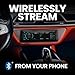 BOSS Audio Systems 625UAB Single DIN Car Stereo with Bluetooth - No CD DVD Player, AM/FM Radio Receiver, Aux Input, USB