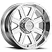 Raceline Wheels 940C HOSTAGE Wheel Chrome 20X12"8X165.1 Bolt Pattern -44mm Offset/(4.75"B/S) 8 Spoke Aluminum Passenger Car Wheels, Full Size Replacement Chrome Car Rims