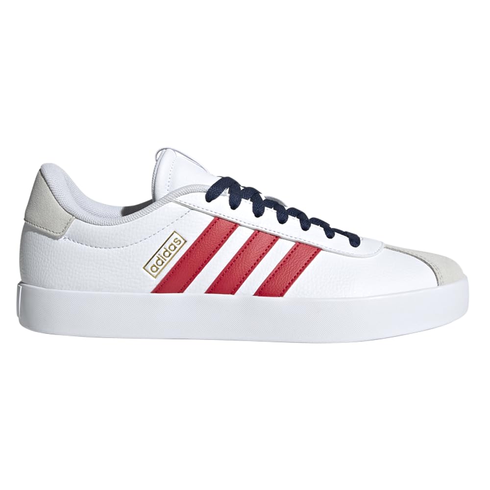 adidas Mens Vl Court 3.0 Sneakers Shoes Casual - Grey