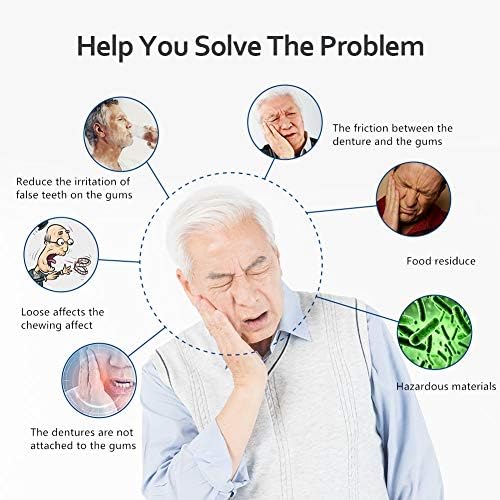 Y-Kelin Denture Adhesive Cream 40gr /1.4oz, 4 pack