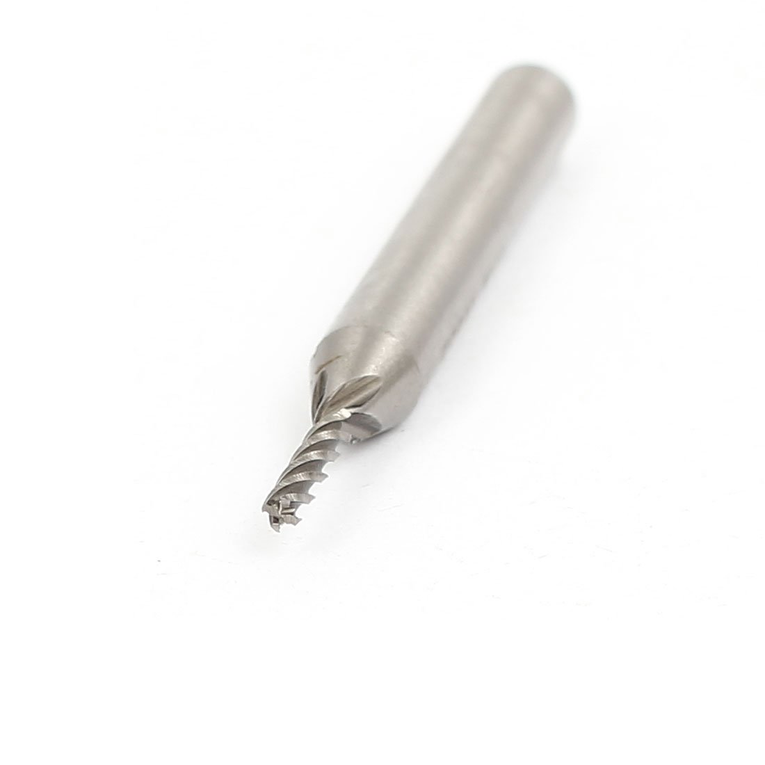 Aexit 6mm Shank End Mills 2mm Cutting Dia 4 Flutes Spiral HSS End Corner Rounding End Mills Mill Cutter