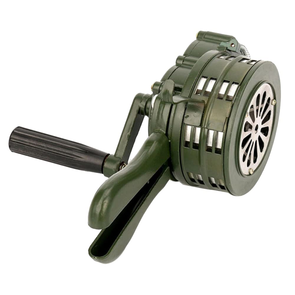 Sirena Manivela Emergencia 110DB Control Manual Advertencia Escuela Compras Incendio Aéreo Alarma Seguridad Accesorios Piezas