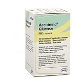 ROCHE DIAGNOSTICK ACCUTREND GLUCOSE 25STR