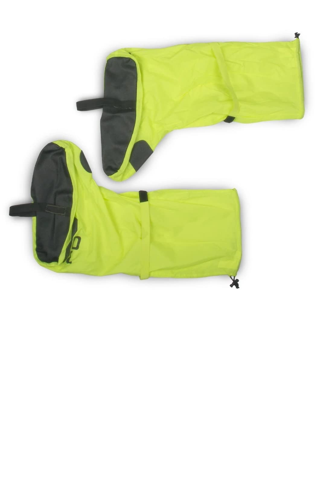 OJ Compact Copriscarpe Antipioggia Moto Unisex | Copri Scarpe 100% Impermeabile e Compatto, Suola Slim Antiscivolo, Regolabile con Coulisse per Massimo Comfort, GIALLO 2XL