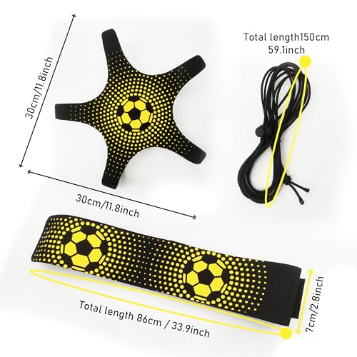 image for koukenbi Soccer/Volleyball/Rugby Training Equipment,Football Kick Trai