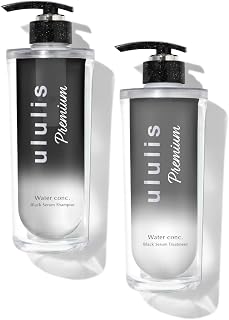 ululis 优质 Water Conk Black Serum 洗发水 护发素 套装