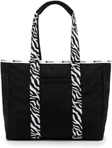 Amazon | CLASSIC ZIP TOTE/1305/ノワールゼブラ | LeSportsac
