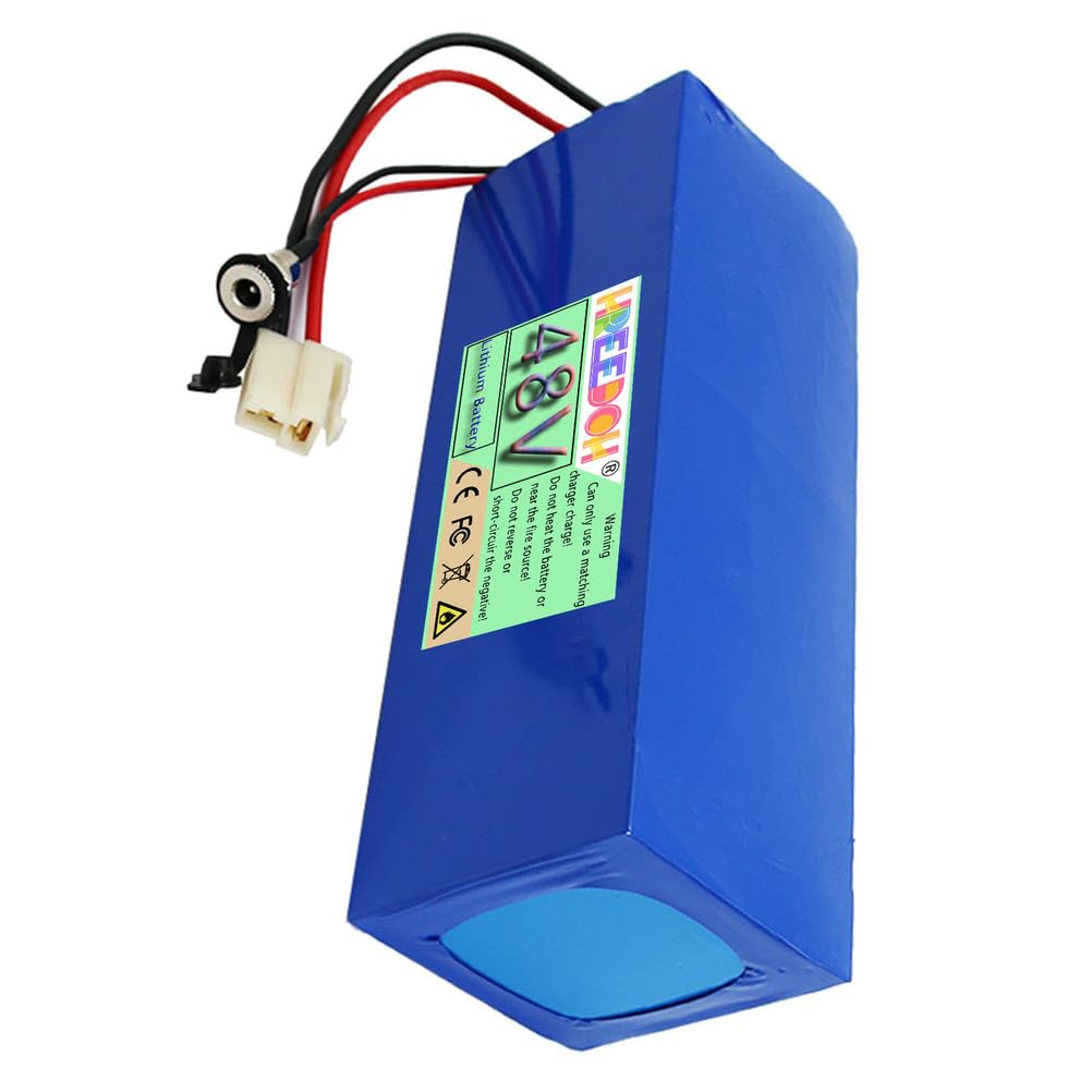 Akumulator litowy 36 V 48 V Akumulator litowo-jonowy 8 AH 10 AH 12 AH 20 AH z ładowarką i systemem BMS do silnika 0-1000 W