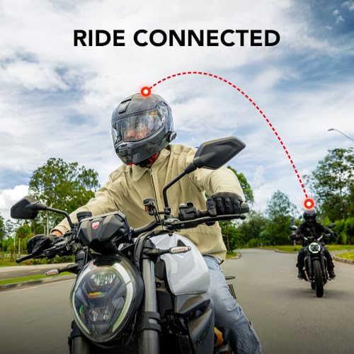 Image of Sena Spider X Slim Mesh Intercom Motorcycle Headset Communication System