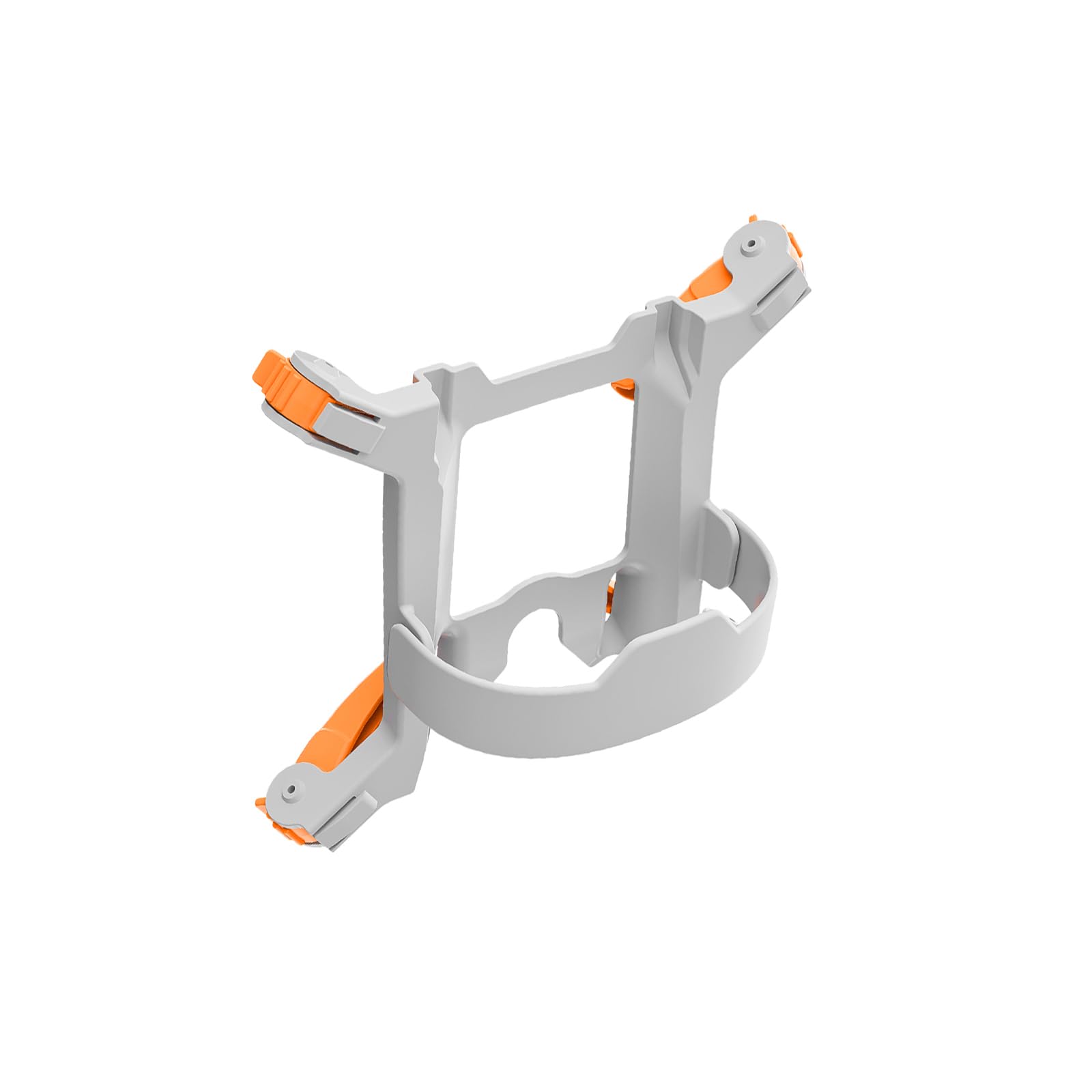 Exquisite Plastic+Silicone Drone Folding Landing Gear Gray/Orange Extension Heightened Folding Holder for DJI Mini 4 Pro Replace