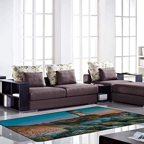 Tapis de phare grand format pour salon et décoration maison côtière