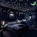 Airbin Glow in The Dark Stars Decals Stickers Pack of 446,408 Stars,1 Moon, 36 Meteor Tail and 1 Constellation Guide,Luminous Stars, Brightest Glowing Stars Decal, Wall Stickers for Kids