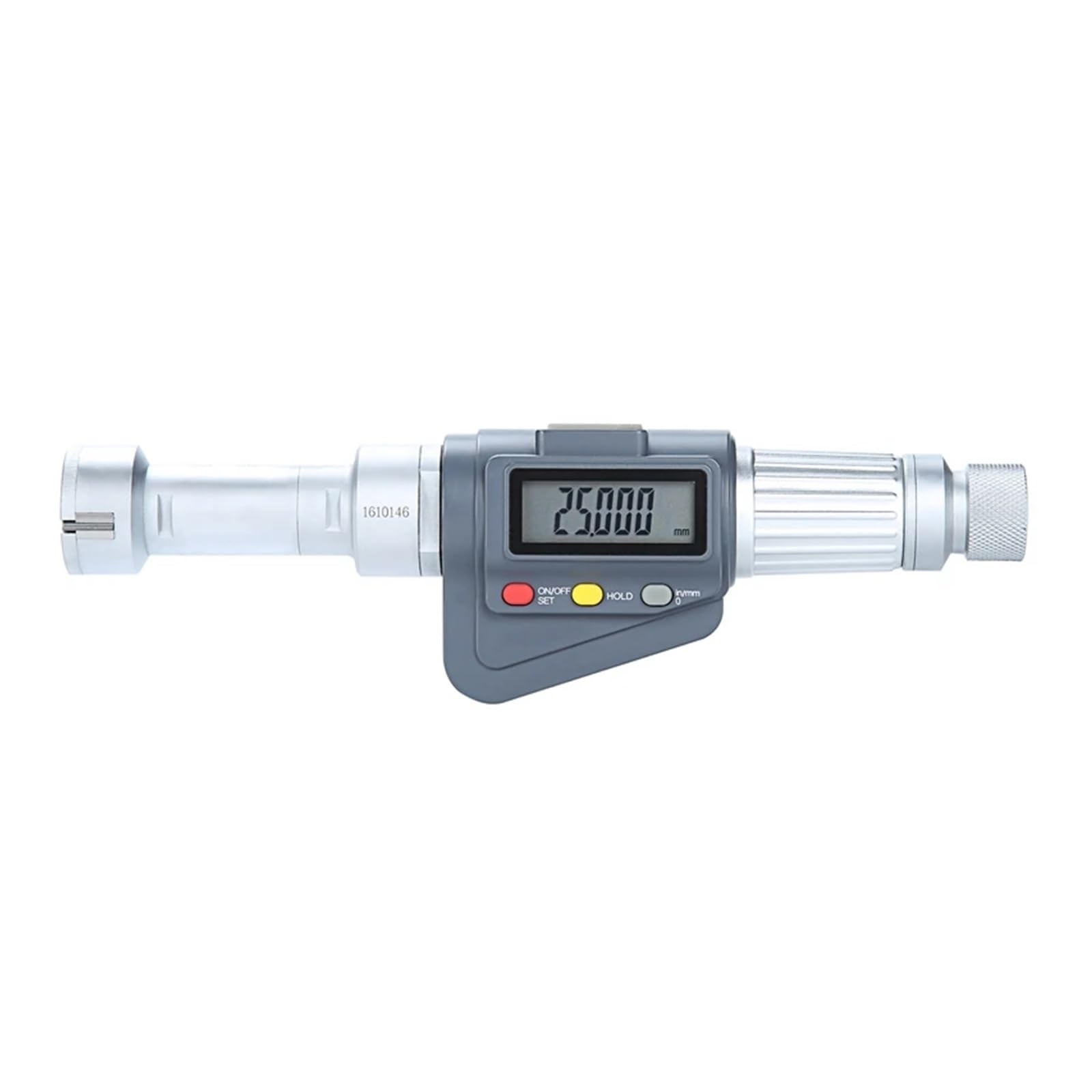 Micrometro interno 0,001 mm Micrometri elettrici digitali a tre ganasce con diametro in lega Display LCD Strumenti di misura in uscita dati per officina meccanica(30-40mm)