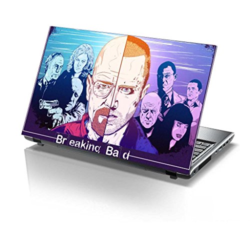 Image of PIXELARTZ Breaking Walter White Bryan Cranston TV Show Laptop Skin