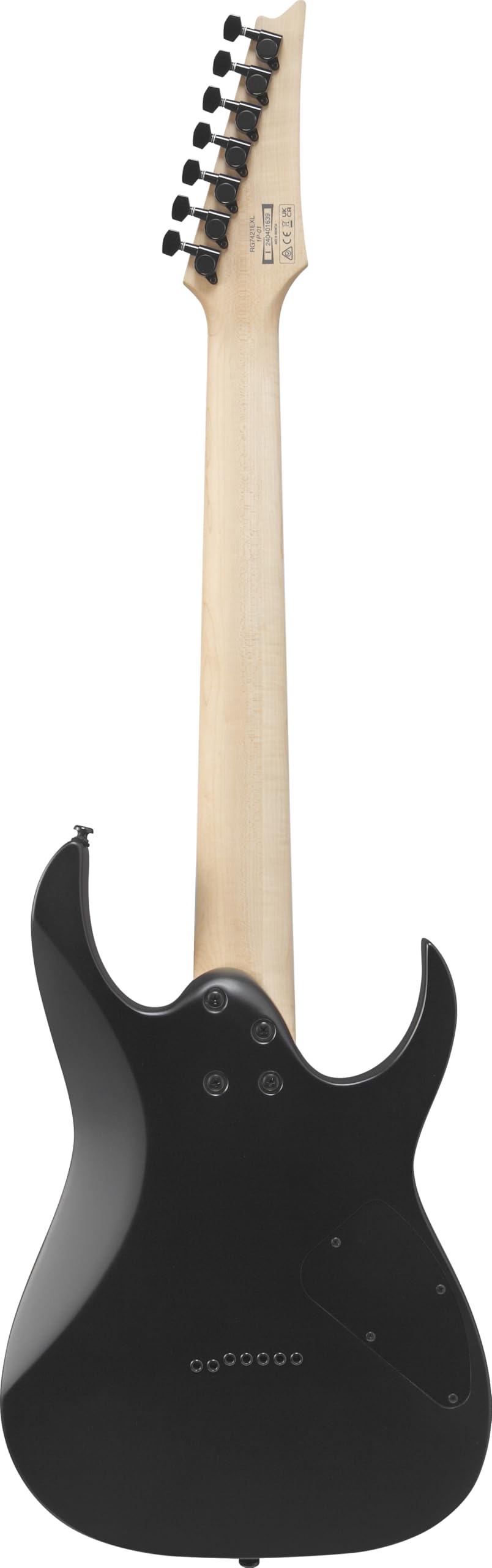 Amazon | Ibanez(アイバニーズ) エレキギター 7弦 左利き用 Black Flat