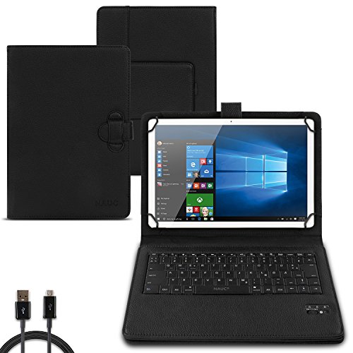 NAUC Tastiera Bluetooth V 3,0 senza fili per