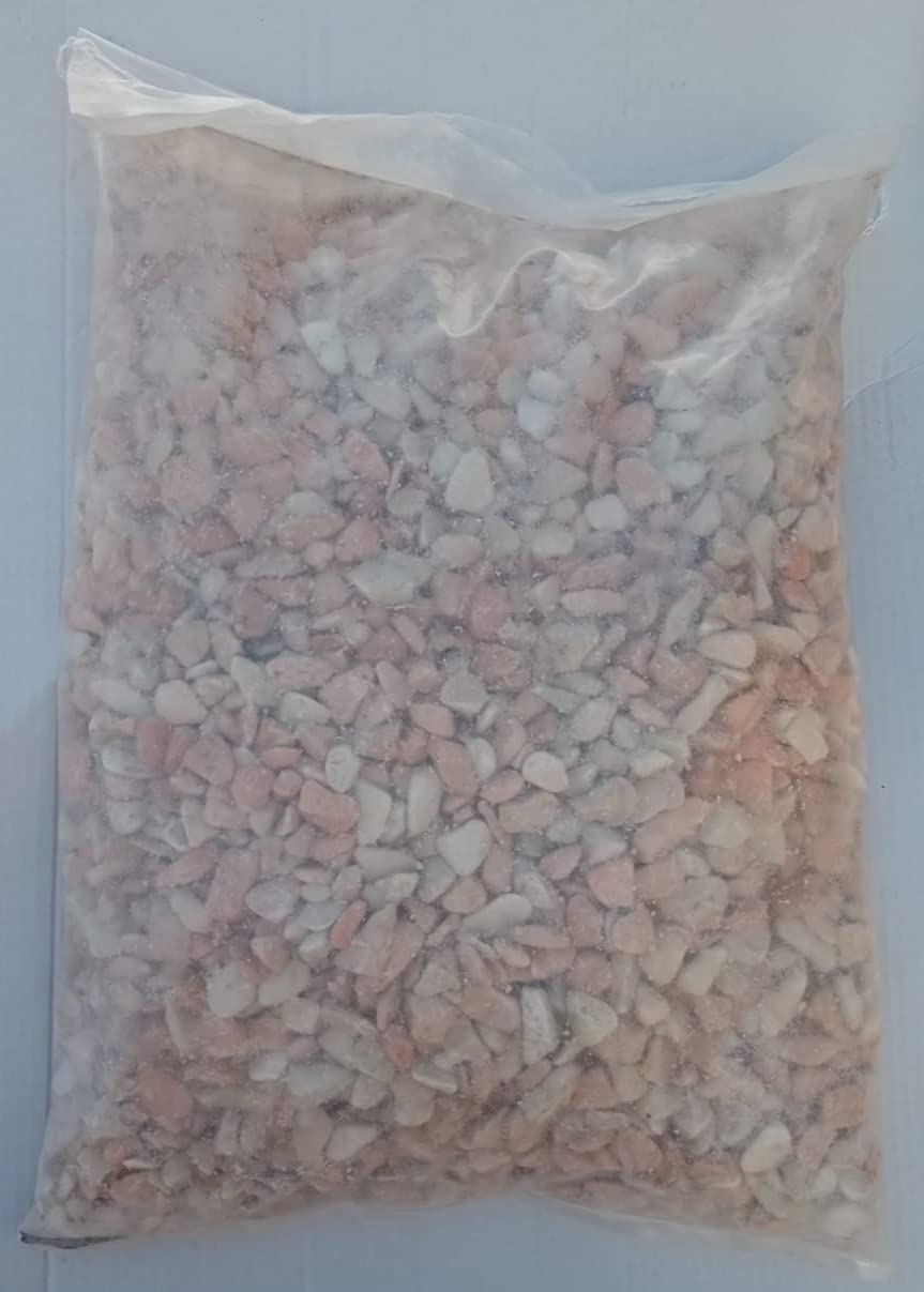 Naturìì ® 25 kg. Ciottoli rosa corallo Ciottolo arredo giardino 15-20 mm