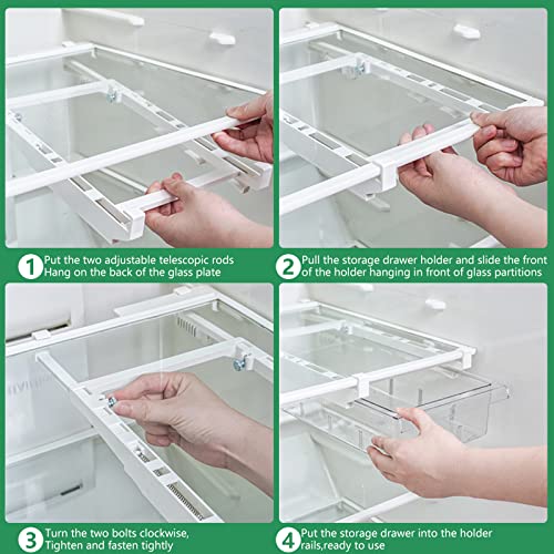 Organizer per Cassetti Frigo Trasparente Organizer...