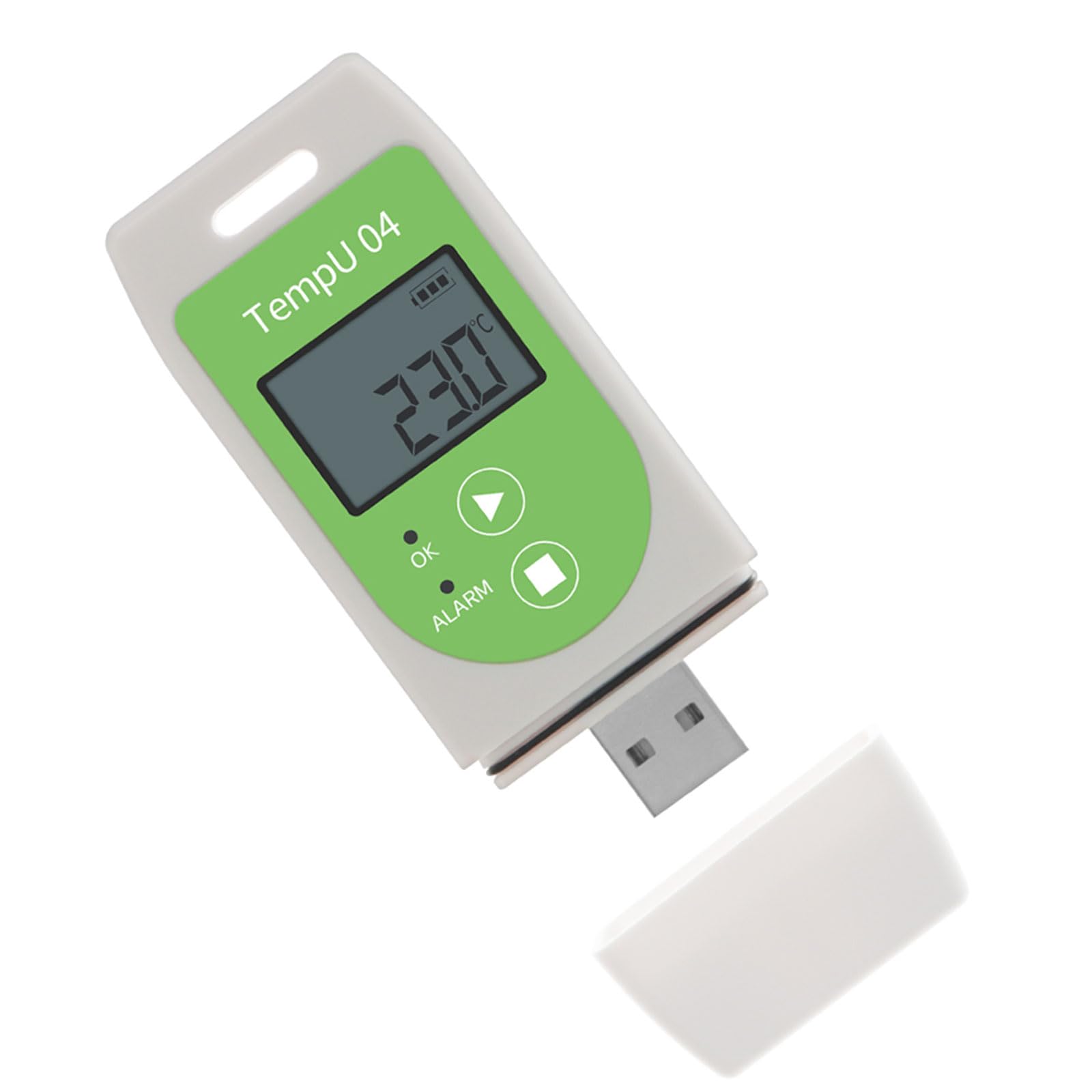 Digital Temperature Recorder with High Accuracy Data Temperature Data Logger for PDF CSV Reports Recorder