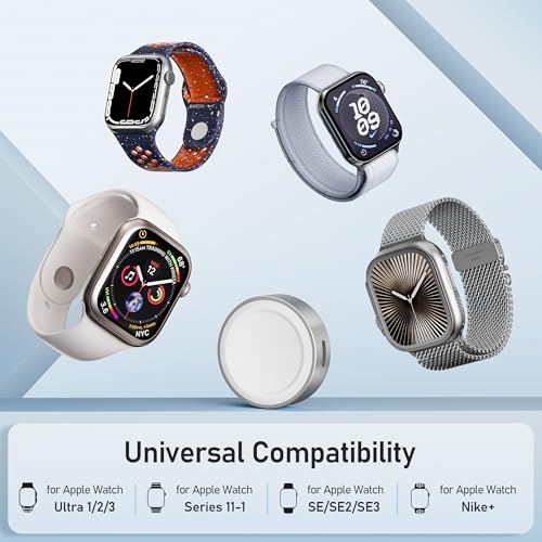 Cargador Apple Watch 11 magnético y cable USB C a Lightning para iPhone 14 13 12 11 Mini Pro Max 5