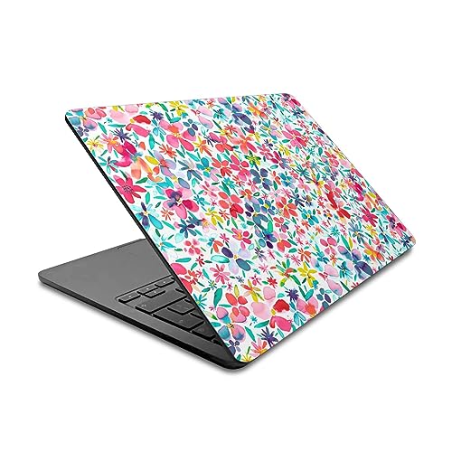 Skin MacBook Air 13.6 A2681 autocollant floral Ninola rose protection vinyle