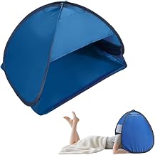 Mini Head Tent, Beach Shelter, Pop Up, Headrest Tent with Storage Bag, Sun Protection Travel, Small, Beach Shelter, Dog, Automatic Instant Tent for Outdoors, Beach, Camping, Fishing, Hiking