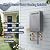Westinghouse Natural Gas Tankless Water Heater Outdoor, 5.1 GPM 120,000 BTU on Demand Whole Home Instant Hot Water Heater, ±1°F Temp Stability, Non-Condensing for 2-4 Fixtures