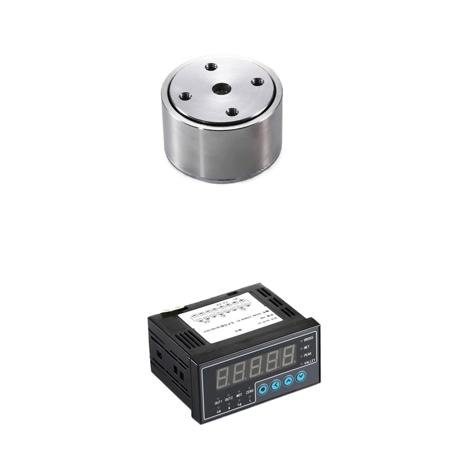MXXDMOPD Load Cell Sensor with Indicator Display Weighing Compression and Tension 5KG 10KG 20KG 30KG 50KG 100KG 200KG 500KG 1T 2T(200KG and Indicator)