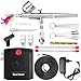 Produktbild Gocheer Airbrush Kit, Multifunktions Dual Action Airbrush Set mit Kompressor zum Malen,Portable Air Brush Set für Make-up Kunst Handwerk Kuchen Tattoo Modell Dekoration Nageldesign