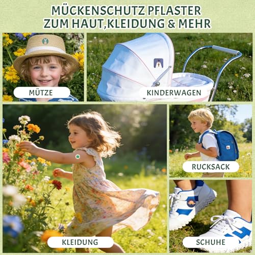 96 Stück Mückenpflaster Mückenschutz Pflaster Anti Mücken Pflaster Moskito – Ansicht 3