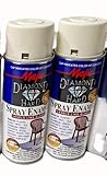 2 Cans Diamond Hard Off White Spray Paint for Car Truck Lawnmower Tractor Motorcycle Furniture