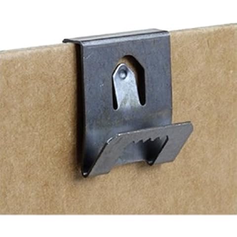Clip Over Sawtooth Frame Hanger 2-3mm Board (20 Pack) Picture Hanging Cover
