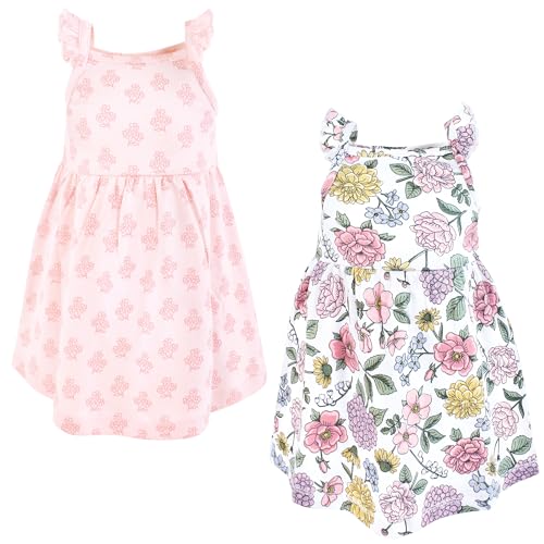 Image of Hudson Baby Girls Cotton Dresses