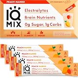 IQMIX Sugar Free Electrolytes Powder Packets - Hydration Supplement Drink Mix with Keto Electrolytes