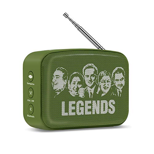 Image of Saregama Carvaan Mini Hindi 2.0- Music Player with Bluetooth /FM /AM /AUX (Sapphire Green)
