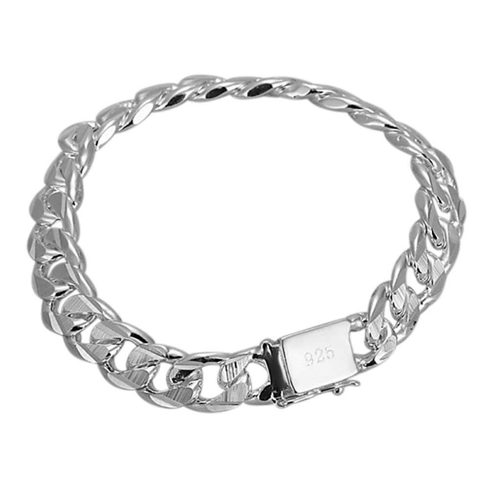 ZENSE - Men's bracelet in N925 silver plated ZB0331 : Amazon