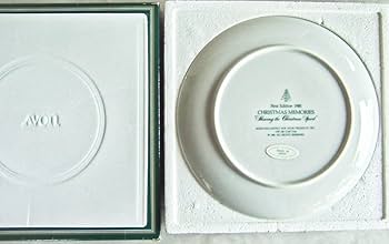 Amazon.com: Avon 1981 Christmas Plate : Home & Kitchen