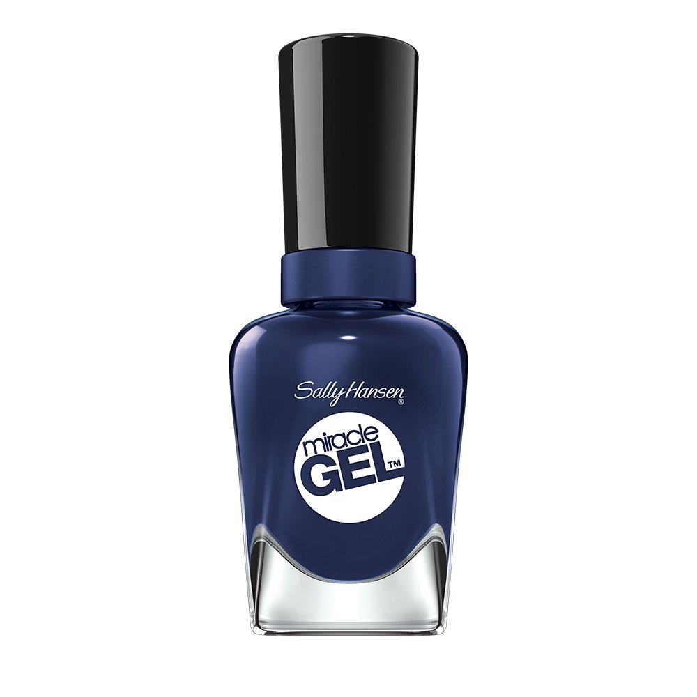 Sally Hansen Miracle Gel Nagellack – Santa Navy, Langanhaltender Glanz Ohne UV-Lampe