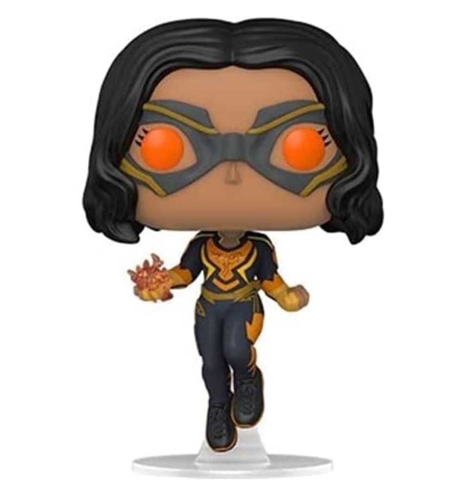 57590 Pop! Heroes Black Lightning with Lightning Vinyl Figure, One Size