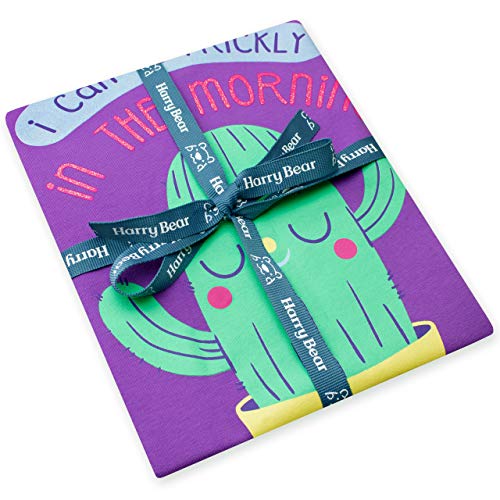 Harry Bear Pigiama per Ragazze Cactus Viola 9-10