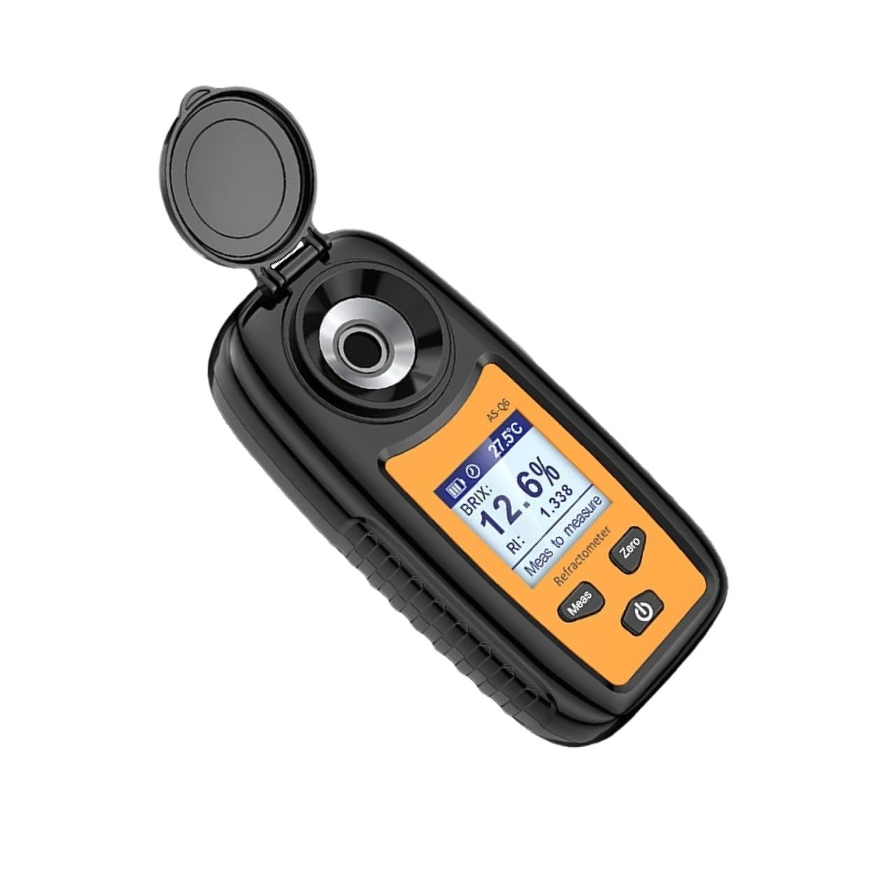 Rifrattometro Digitale Brix Misuratore del Contenuto di Zucchero nella Frutta 0-35% ATC IP65