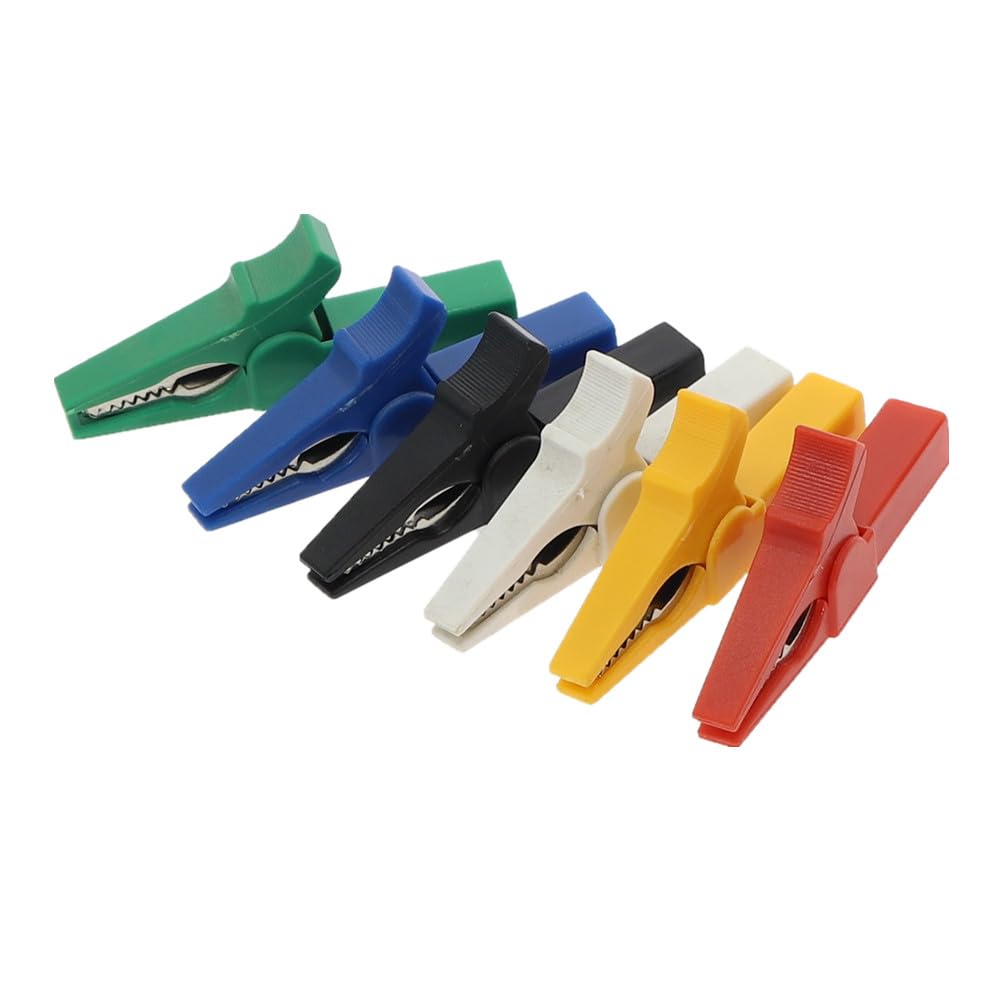 10PCS Battery Test Clip 55MM HV Alligator Clip For Banana Plug 4mm Multimeter Pen Cable Probes Crocodile Clip