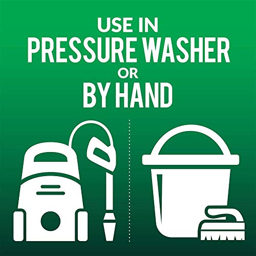 Oxy Solve Total Outdoor Pressure Washer Cleaner - Removes Stains, Mold, and Dirt on Patios, Furniture, RVs, Vehicles, Boats – 1 Gal